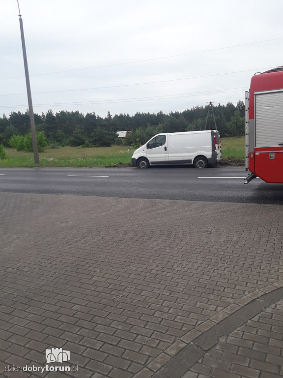 Wypadek przy ul. Poznańskiej