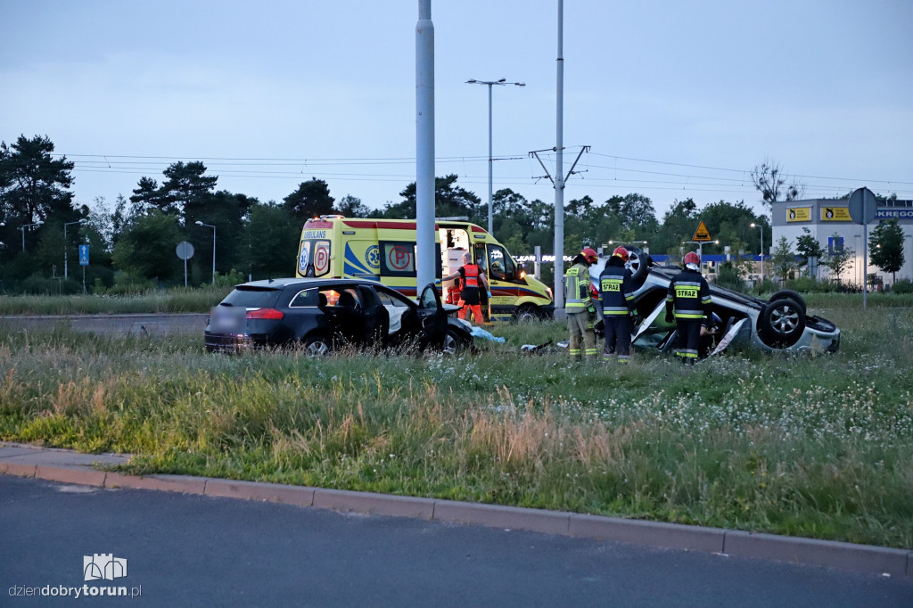 Wypadek przy ul. Rydygiera