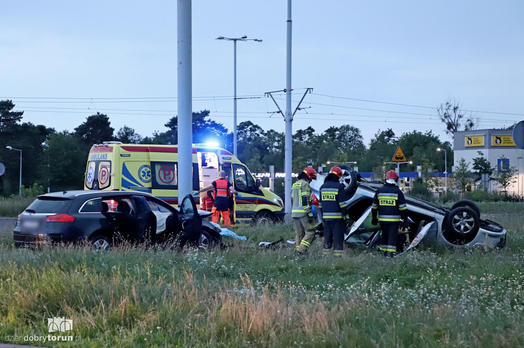 Wypadek przy ul. Rydygiera