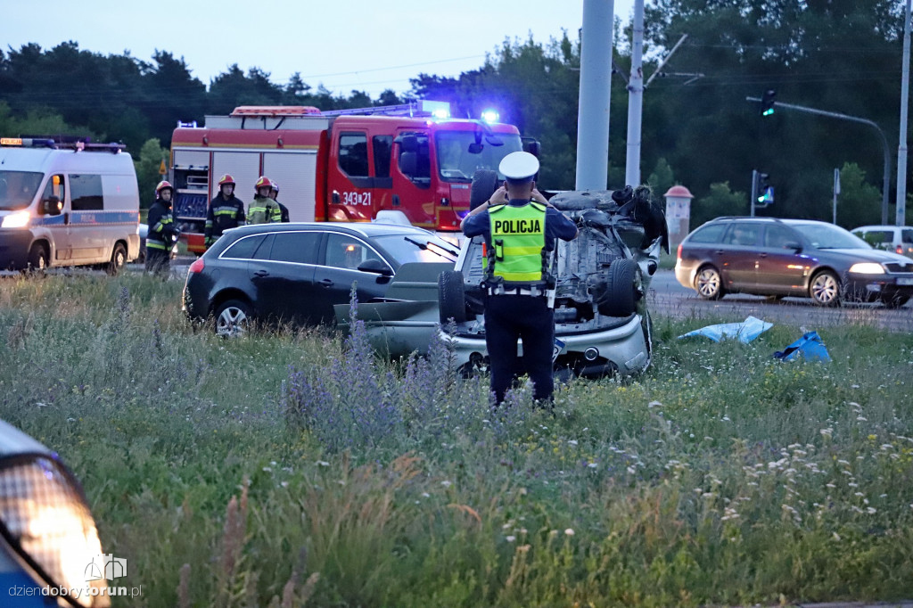 Wypadek przy ul. Rydygiera