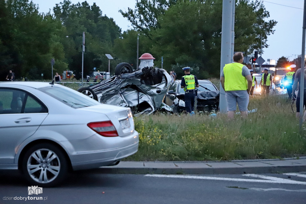 Wypadek przy ul. Rydygiera
