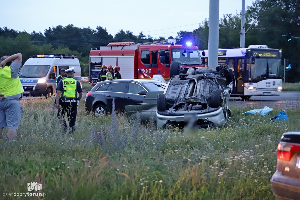 Wypadek przy ul. Rydygiera