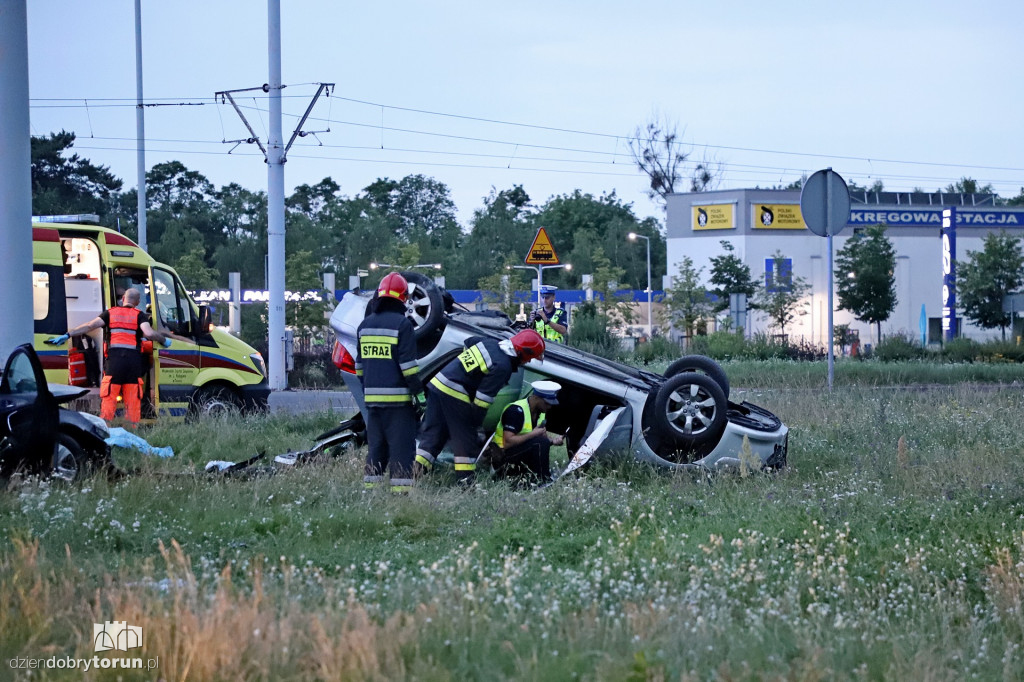 Wypadek przy ul. Rydygiera