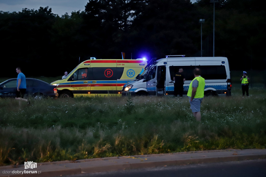 Wypadek przy ul. Rydygiera