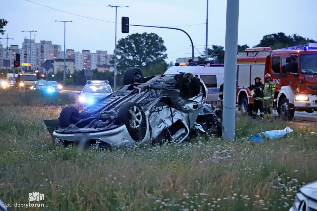 Wypadek przy ul. Rydygiera