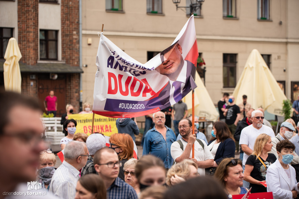 Andrzej Duda w Toruniu