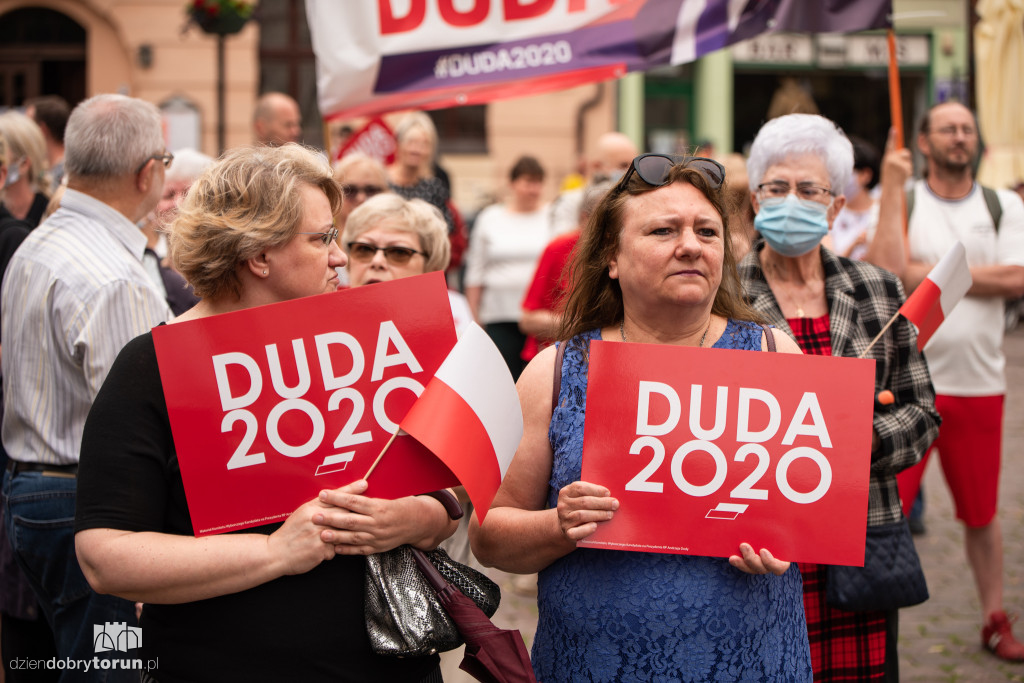 Andrzej Duda w Toruniu