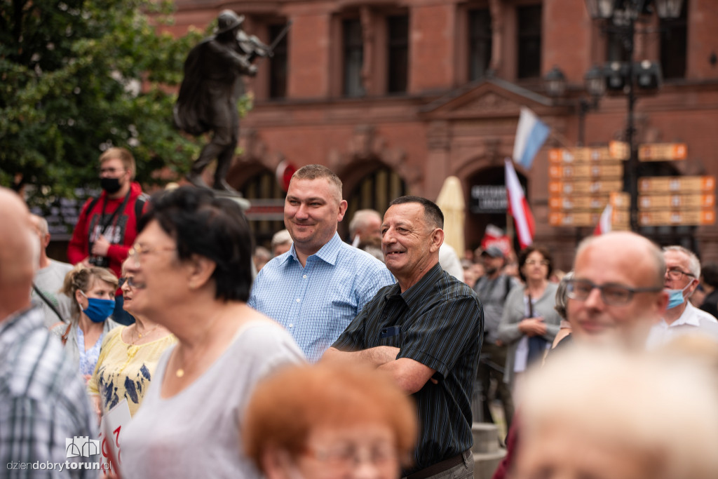 Andrzej Duda w Toruniu