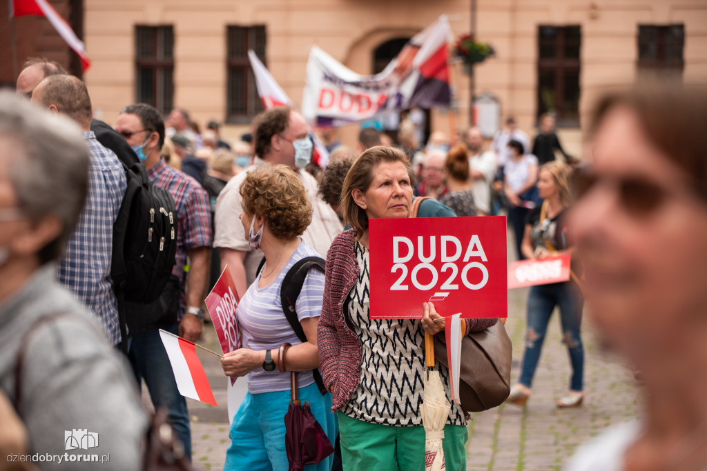 Andrzej Duda w Toruniu