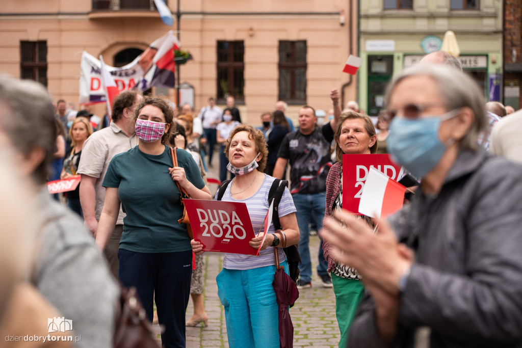 Andrzej Duda w Toruniu