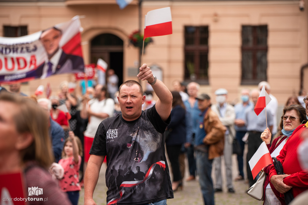 Andrzej Duda w Toruniu