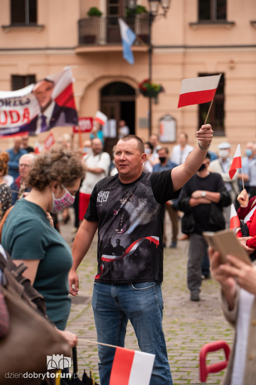 Andrzej Duda w Toruniu