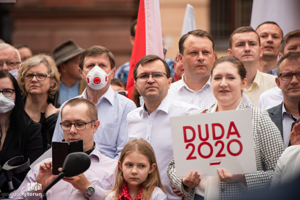 Andrzej Duda w Toruniu