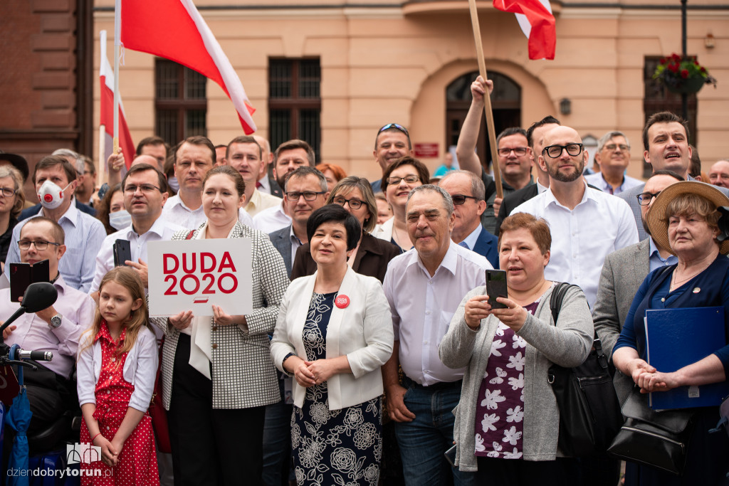 Andrzej Duda w Toruniu