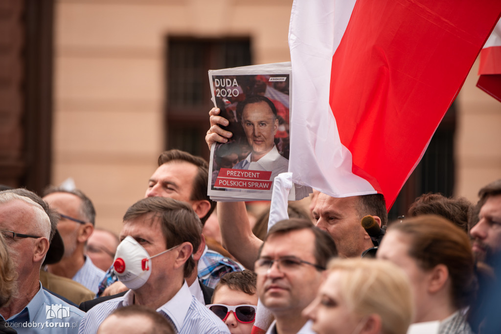 Andrzej Duda w Toruniu