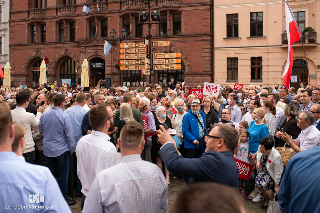 Andrzej Duda w Toruniu