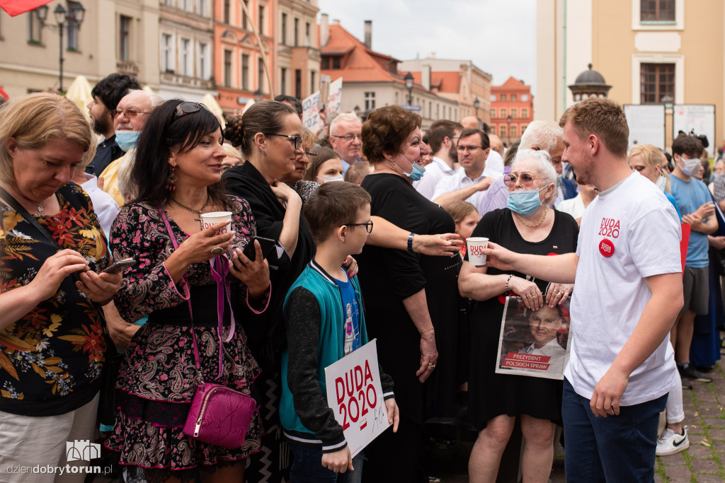 Andrzej Duda w Toruniu