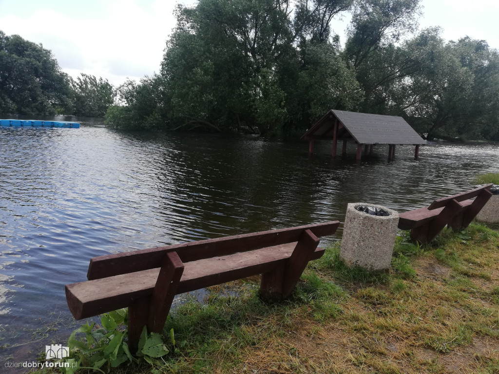 Kaszczorek i Złotoria pod wodą