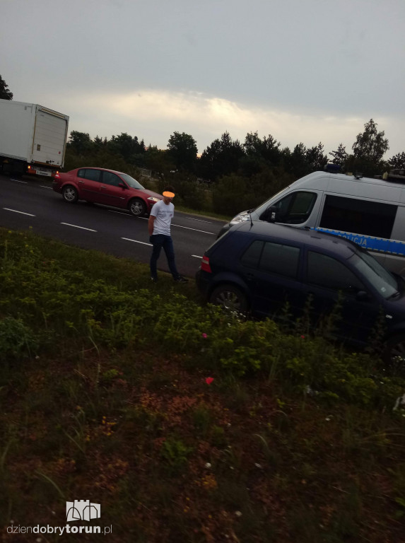 Groźne zdarzenie drogowe przy Grudziądzkiej