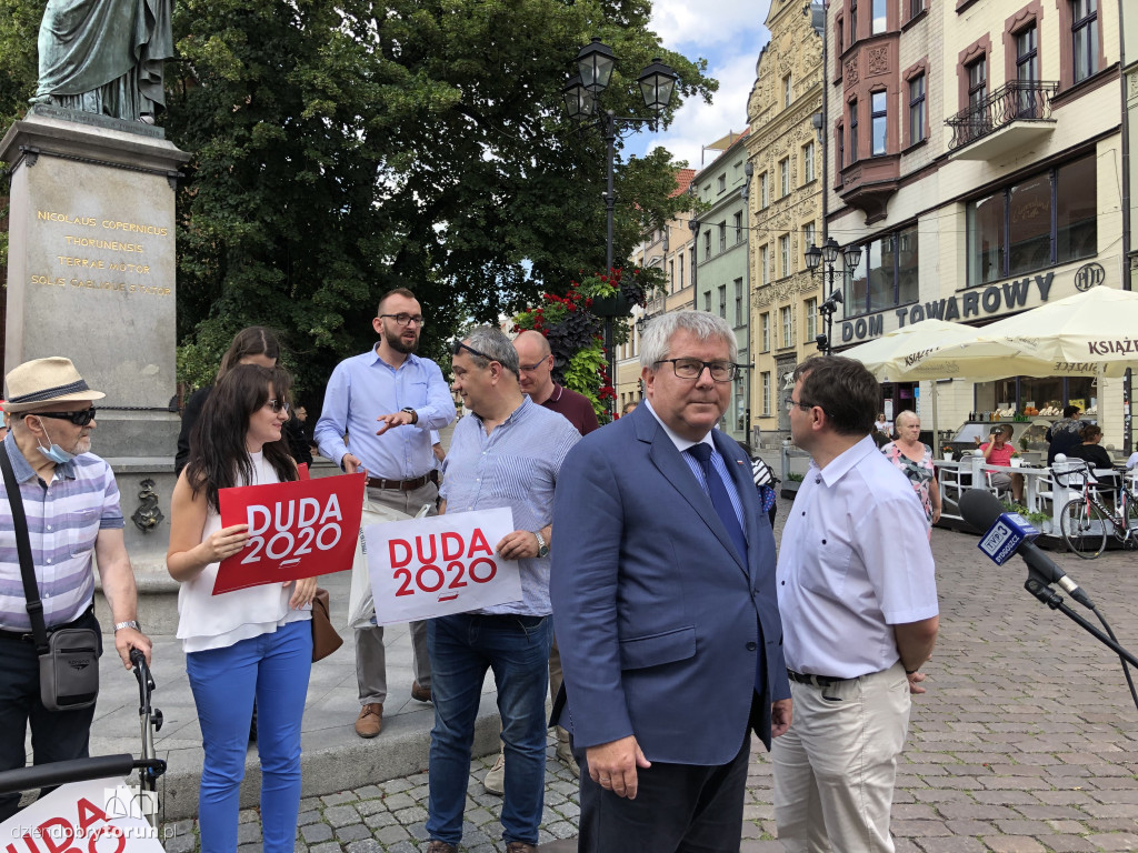 Ryszard Czarnecki w Toruniu