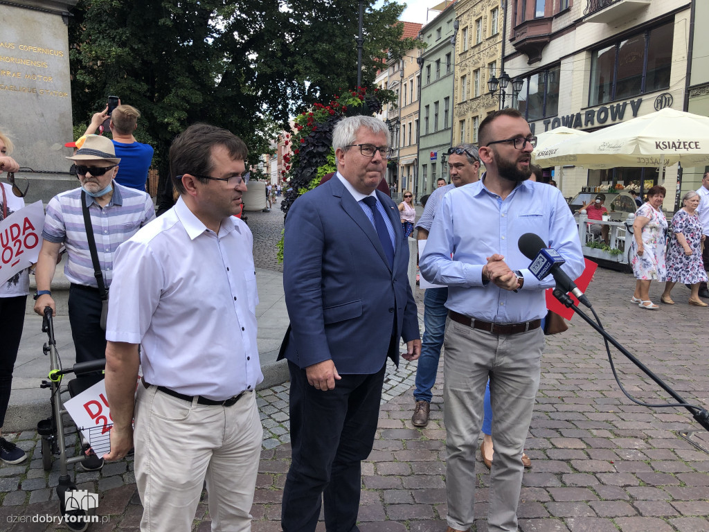 Ryszard Czarnecki w Toruniu