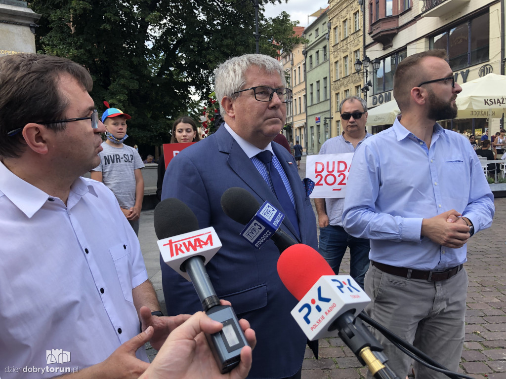 Ryszard Czarnecki w Toruniu