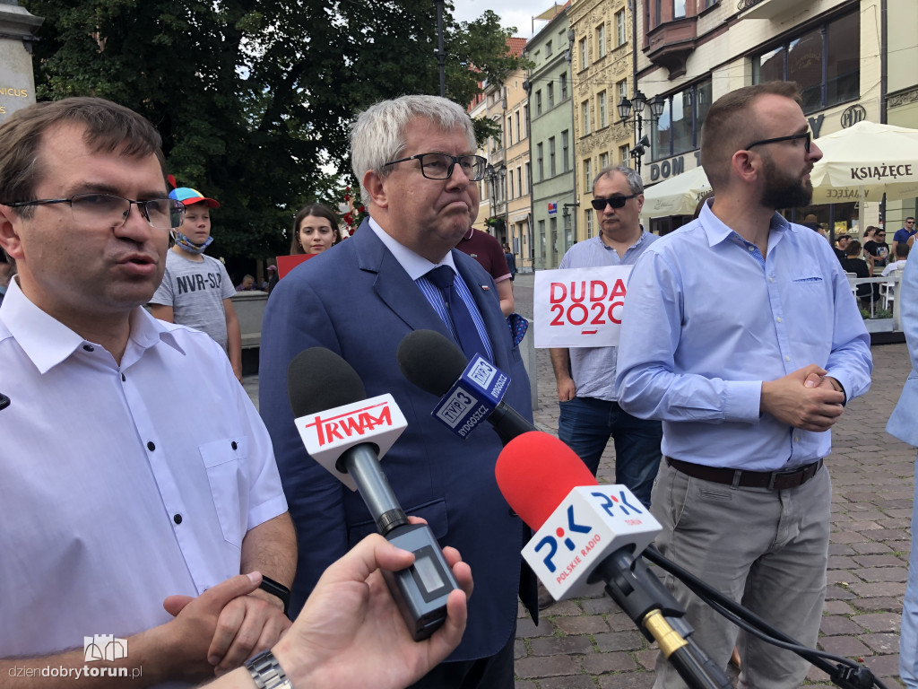 Ryszard Czarnecki w Toruniu