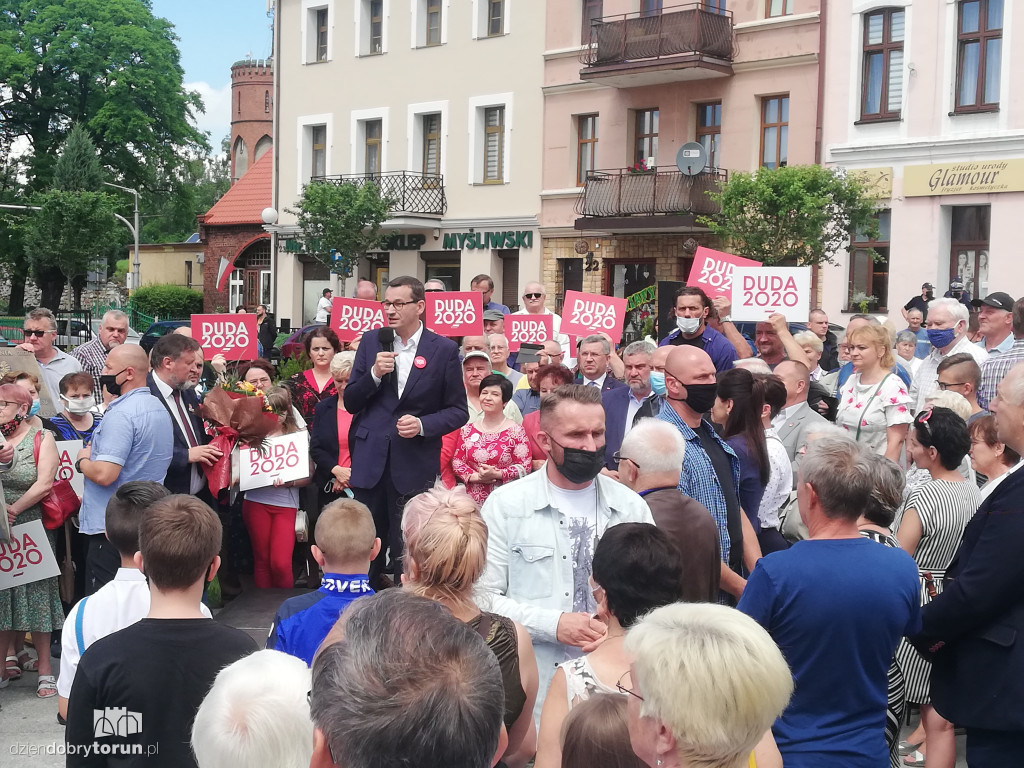 Mateusz Morawiecki w Kowalewie Pomorskim