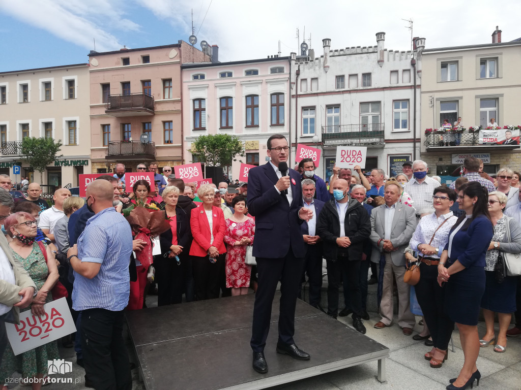 Mateusz Morawiecki w Kowalewie Pomorskim