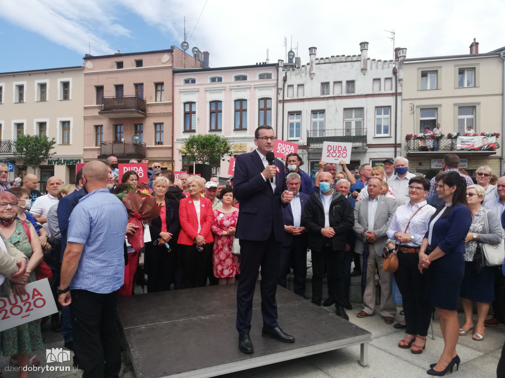 Mateusz Morawiecki w Kowalewie Pomorskim