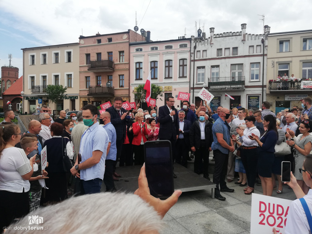 Mateusz Morawiecki w Kowalewie Pomorskim