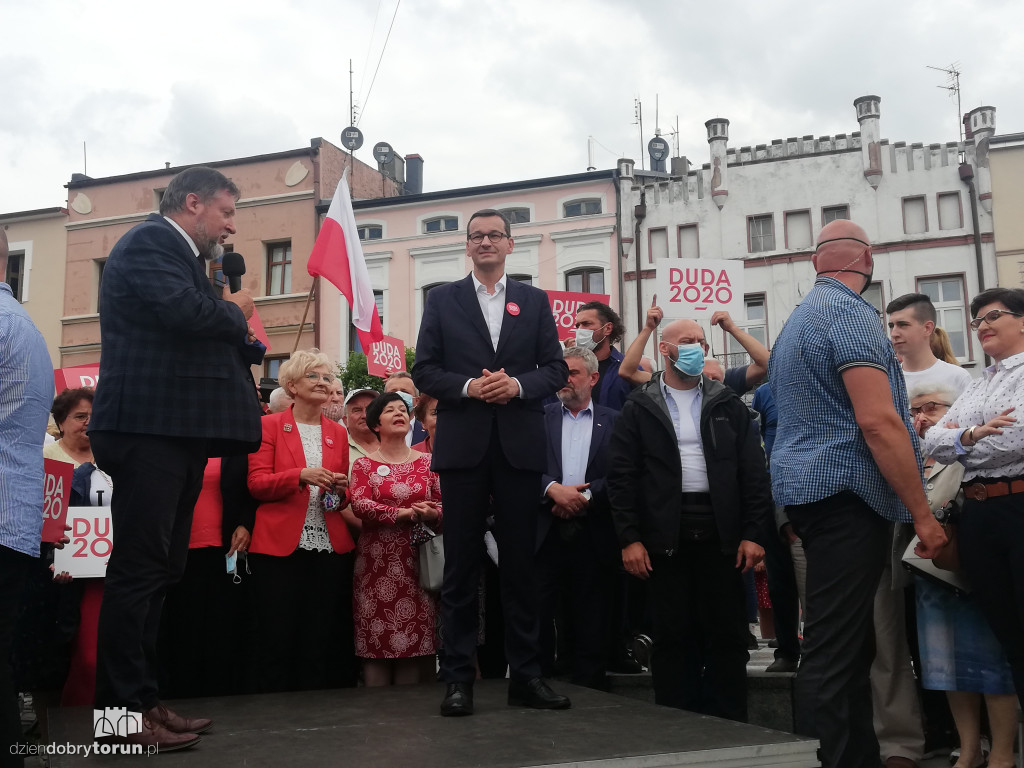 Mateusz Morawiecki w Kowalewie Pomorskim
