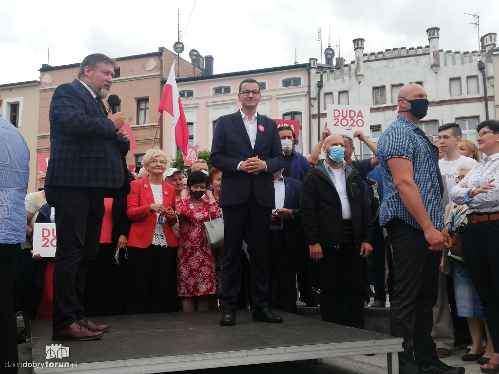 Mateusz Morawiecki w Kowalewie Pomorskim