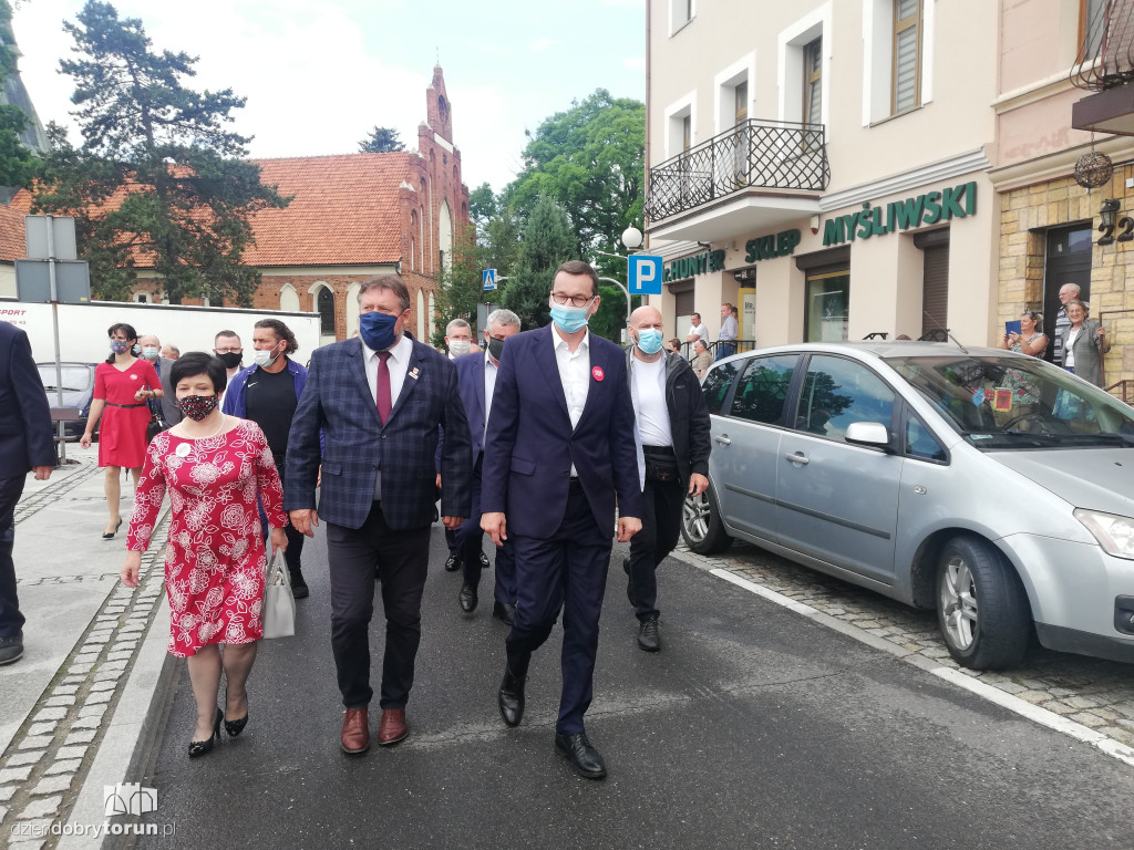 Mateusz Morawiecki w Kowalewie Pomorskim