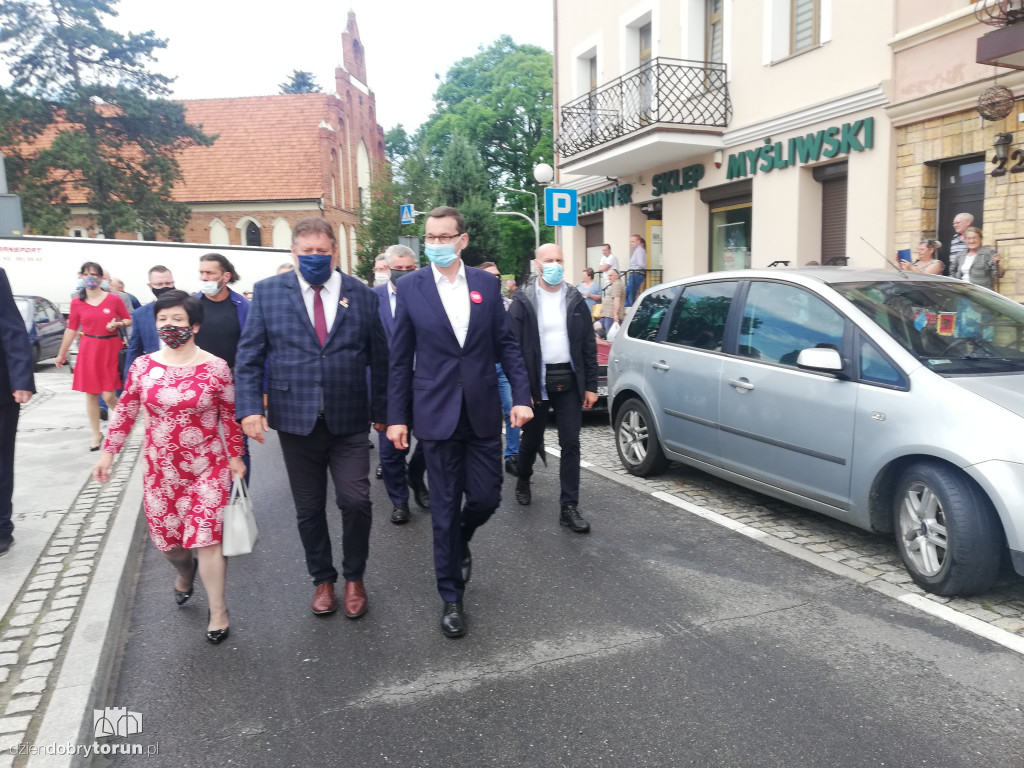 Mateusz Morawiecki w Kowalewie Pomorskim