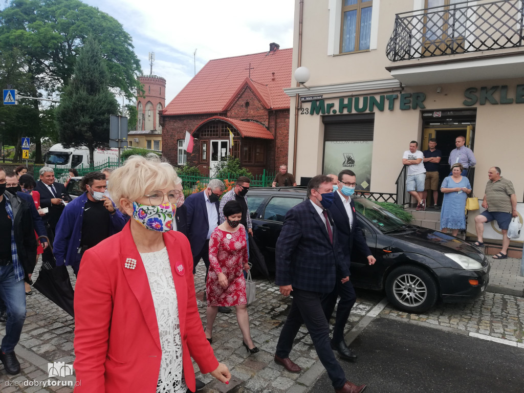 Mateusz Morawiecki w Kowalewie Pomorskim