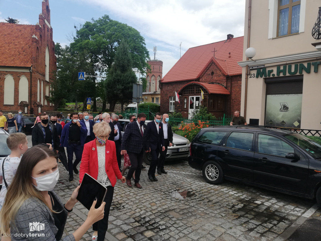 Mateusz Morawiecki w Kowalewie Pomorskim