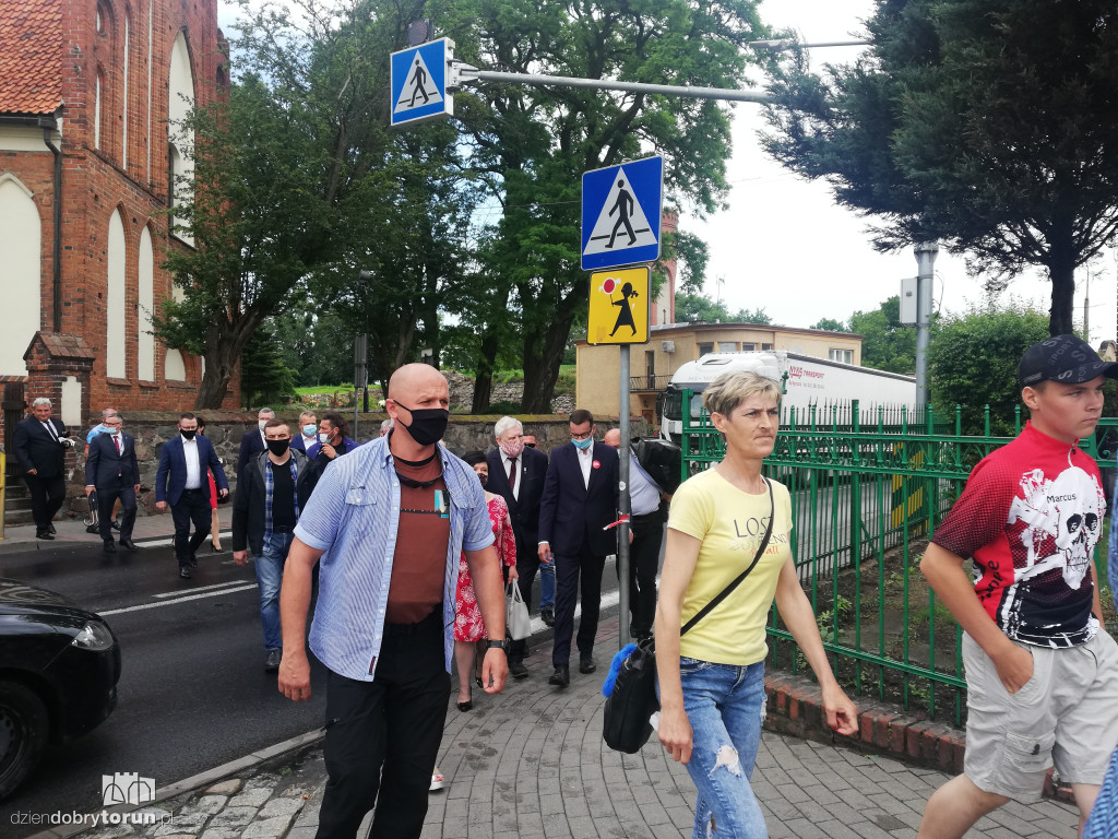 Mateusz Morawiecki w Kowalewie Pomorskim