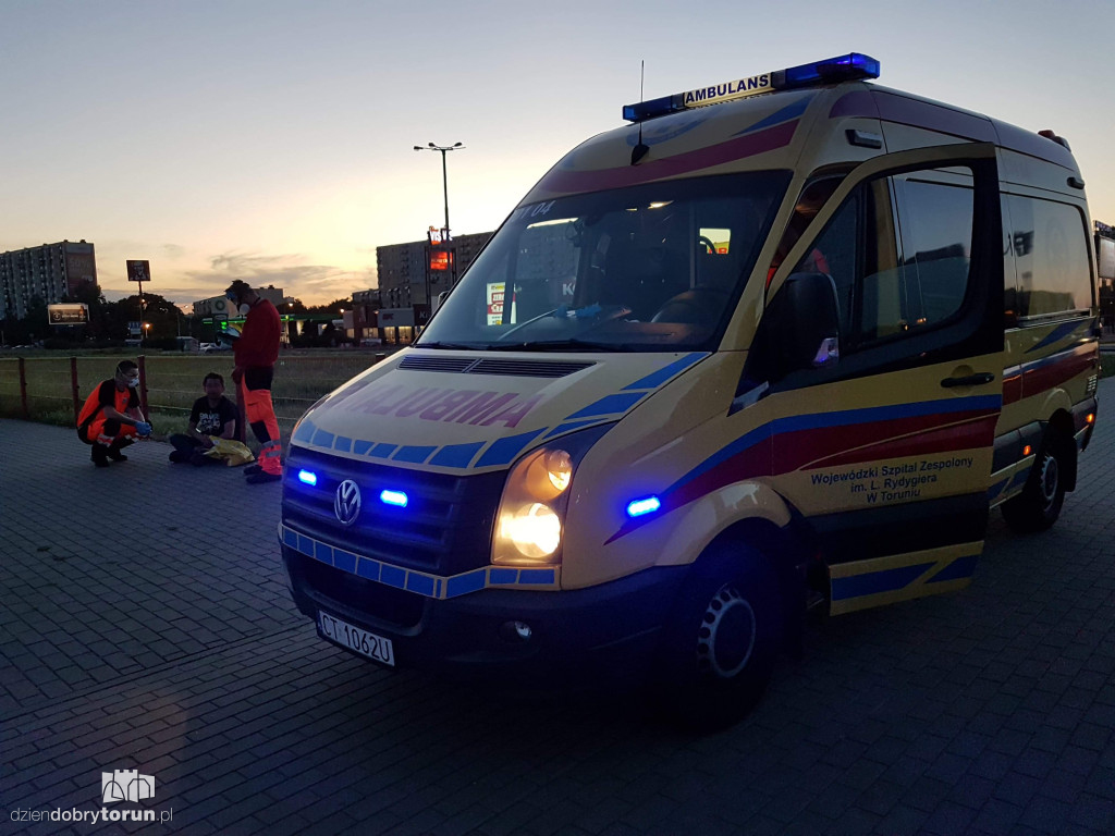 Interwencja policji na Rubinkowie
