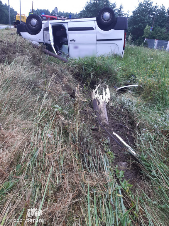 Groźne zdarzenie przy Szosie Chełmińskiej