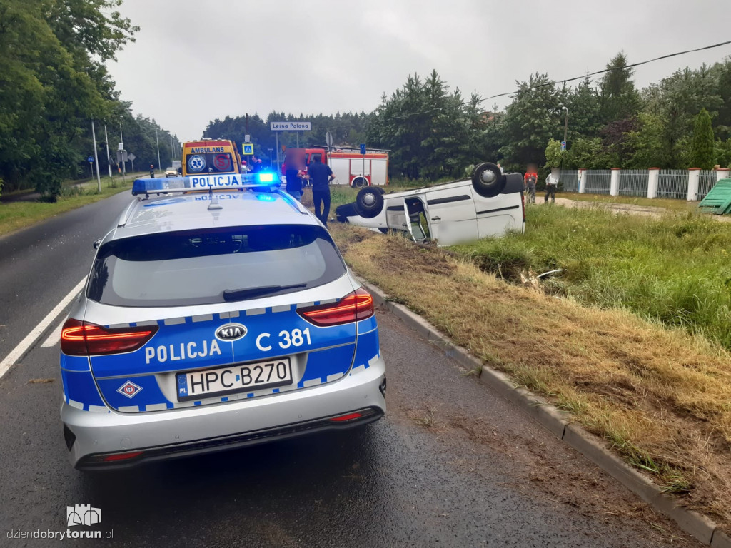 Groźne zdarzenie przy Szosie Chełmińskiej