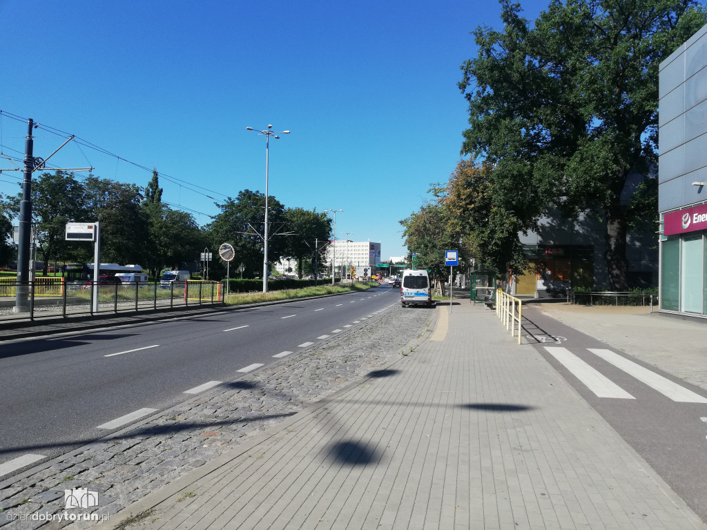 Śmiertelny wypadek w centrum Torunia