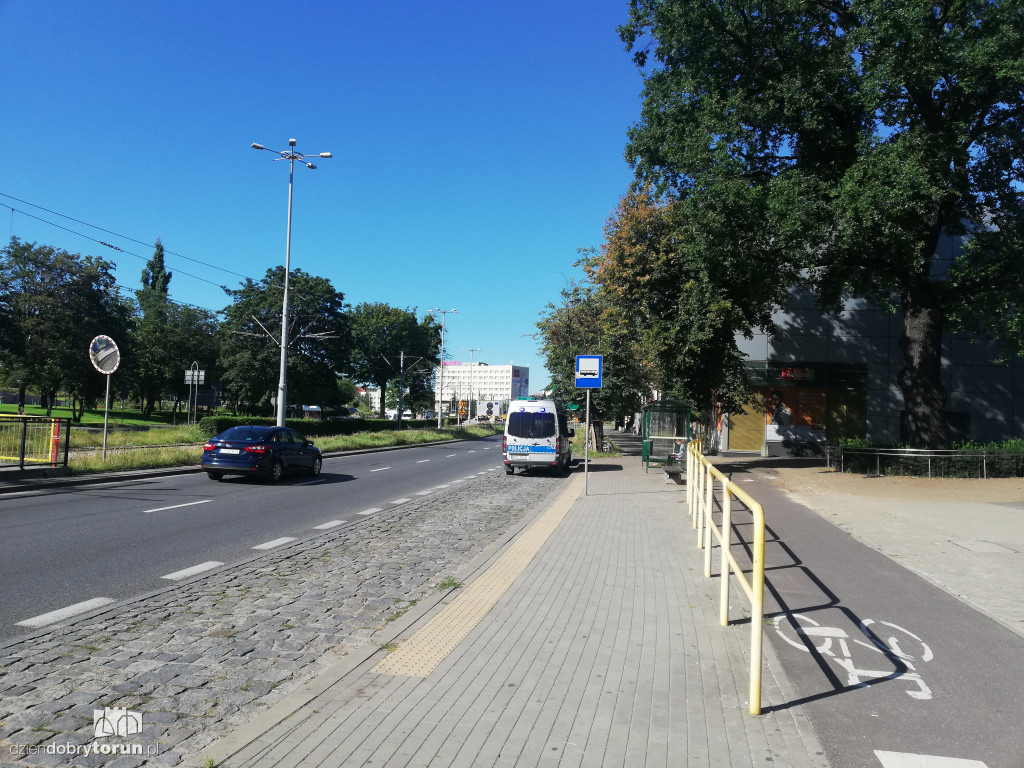 Śmiertelny wypadek w centrum Torunia