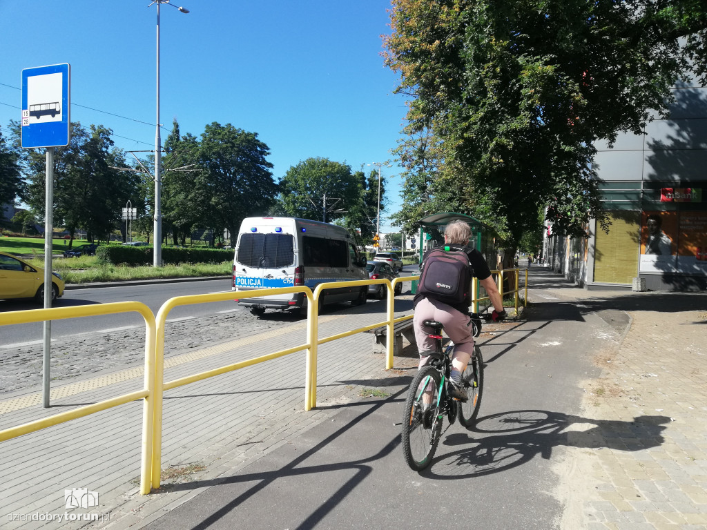 Śmiertelny wypadek w centrum Torunia