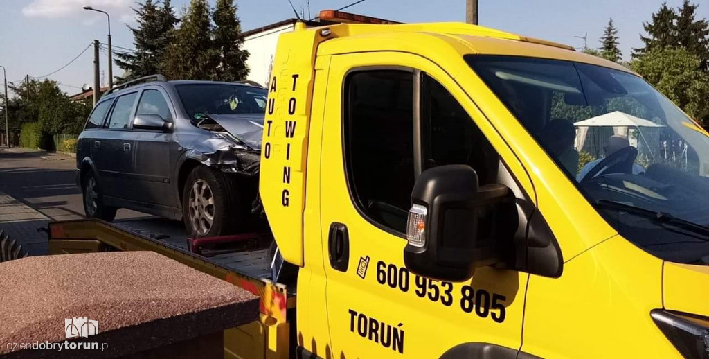 Dwie groźne kolizje na ulicach Torunia
