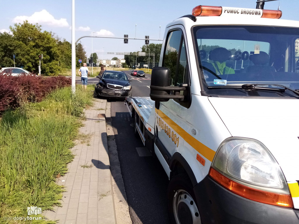 Dwie groźne kolizje na ulicach Torunia