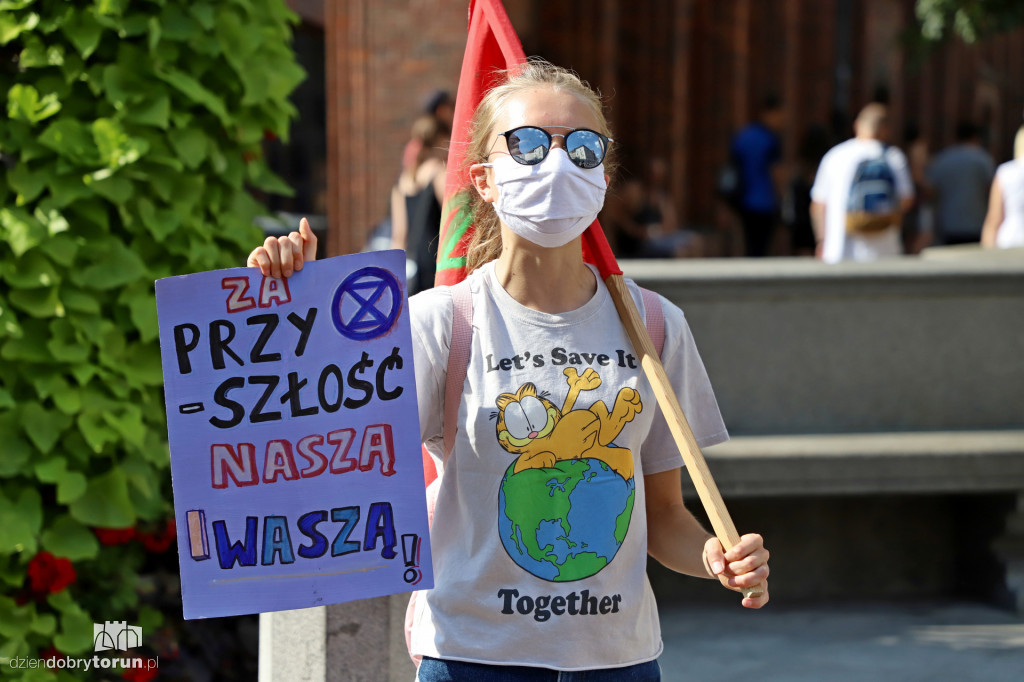 Extinction Rebellion Toruń - protest klimatyczny