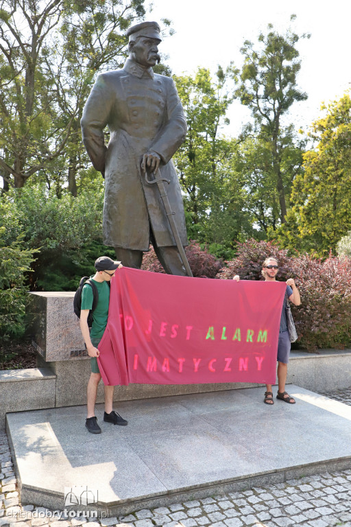Extinction Rebellion Toruń - protest klimatyczny