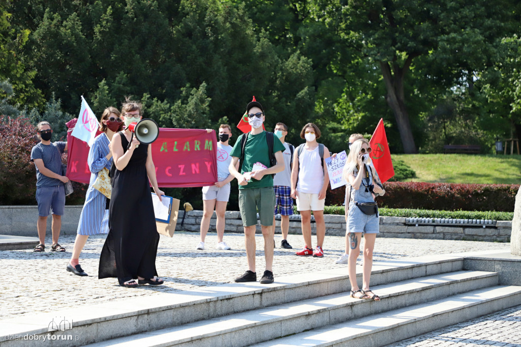 Extinction Rebellion Toruń - protest klimatyczny