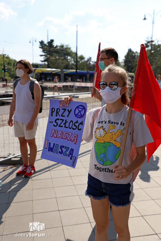 Extinction Rebellion Toruń - protest klimatyczny